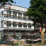 gewerbe aerztehaus im bau
